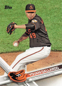 2017 Topps Yovani Gallardo #308