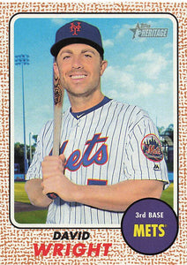 2017 Topps Heritage David Wright #23