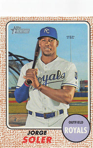 2017 Topps Heritage Jorge Soler #28