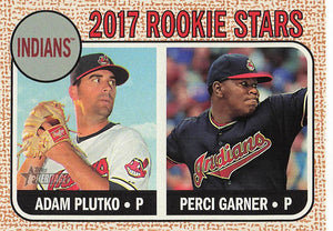 2017 Topps Heritage Rookie Stars Adam Plutko - Perci Garner #29 RC