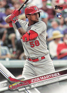2017 Topps Jose Martinez #448 RC