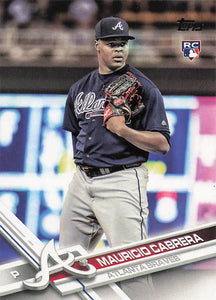 2017 Topps Mauricio Cabrera #455 RC