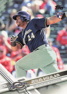 2017 Topps Jesus Aguilar #503 RC