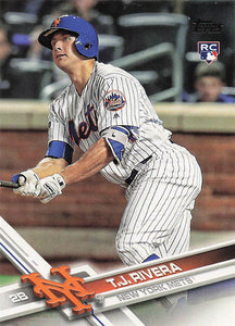 2017 Topps T.J. Rivera #553 RC