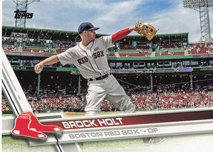 2017 Topps Brock Holt #581