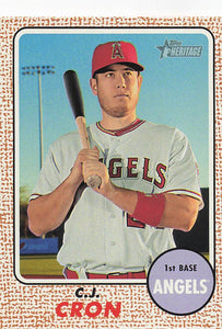 2017 Topps Heritage C.J. Cron #53
