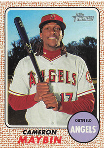2017 Topps Heritage Cameron Maybin #57