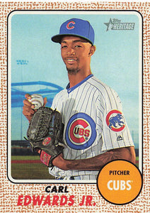 2017 Topps Heritage Carl Edwards Jr. #60