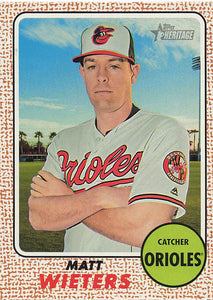 2017 Topps Heritage Matt Wieters #74