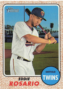 2017 Topps Heritage Eddie Rosario #80