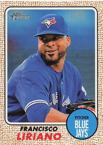 2017 Topps Heritage Francisco Liriano #94