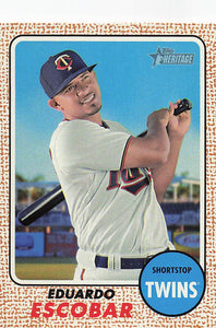 2017 Topps Heritage Eduardo Escobar #95
