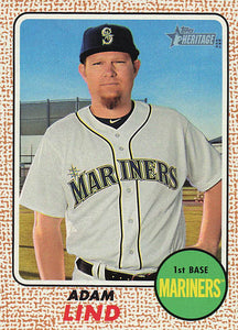 2017 Topps Heritage Adam Lind #105