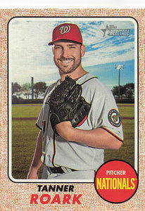 2017 Topps Heritage Tanner Roark #111