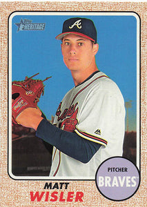 2017 Topps Heritage Matt Wisler #112