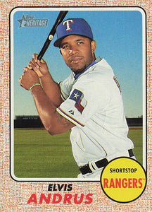 2017 Topps Heritage Elvis Andrus #115