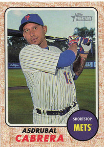 2017 Topps Heritage Asdrubal Cabrera #116