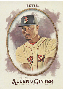 2017 Topps Allen & Ginter Mookie Betts #80