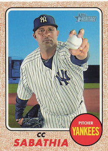2017 Topps Heritage CC Sabathia #120