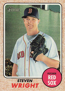 2017 Topps Heritage Steven Wright #125