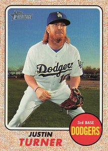 2017 Topps Heritage Justin Turner #138