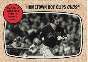 2017 Topps Heritage 2016 World Series Game 4 #154