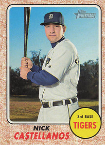 2017 Topps Heritage Nick Castellanos #209