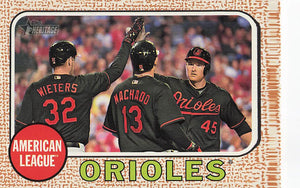 2017 Topps Heritage Baltimore Orioles #216
