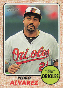 2017 Topps Heritage Pedro Alvarez #219