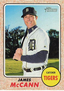 2017 Topps Heritage James McCann #242