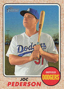 2017 Topps Heritage Joc Pederson #264