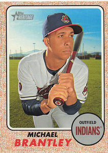 2017 Topps Heritage Michael Brantley #269
