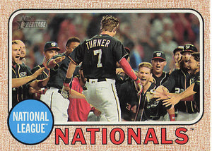 2017 Topps Heritage Washington Nationals #279