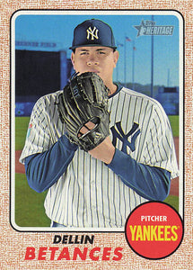 2017 Topps Heritage Dellin Betances #286