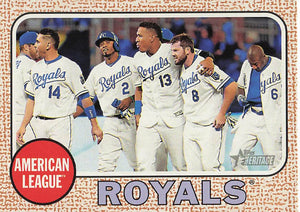 2017 Topps Heritage Kansas City Royals #305