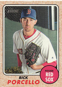 2017 Topps Heritage Rick Porcello #318