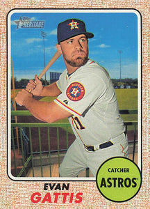2017 Topps Heritage Evan Gattis #321