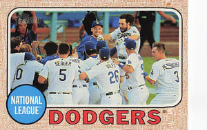2017 Topps Heritage Los Angeles Dodgers #323