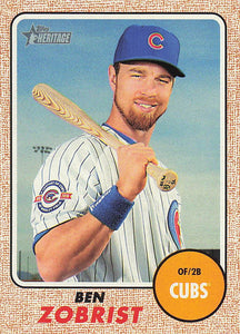 2017 Topps Heritage Ben Zobrist #326