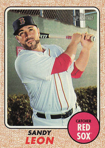 2017 Topps Heritage Sandy Leon #354