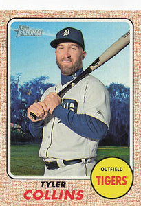 2017 Topps Heritage Tyler Collins #360