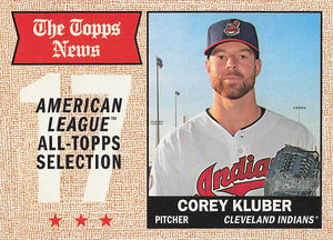 2017 Topps Heritage Corey Kluber #380