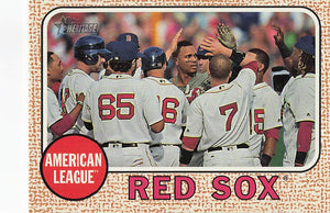 2017 Topps Heritage Boston Red Sox #382