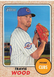 2017 Topps Heritage Travis Wood #395