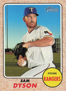 2017 Topps Heritage Sam Dyson #493