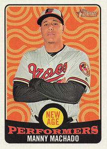2017 Topps Heritage New Age Performers Manny Machado #NAP-8