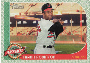 2017 Topps Heritage Baseball Flashbacks Frank Robinson #BF-FR