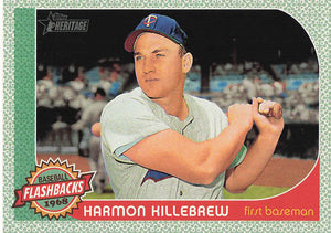 2017 Topps Heritage Baseball Flashbacks Harmon Killebrew #BF-HK