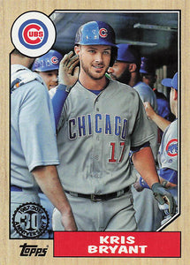 2017 Topps 1987 Topps Baseball 30th Anniversary Kris Bryant #87-5