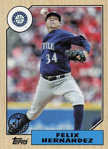 2017 Topps 1987 Topps Baseball 30th Anniversary Felix Hernandez #87-7